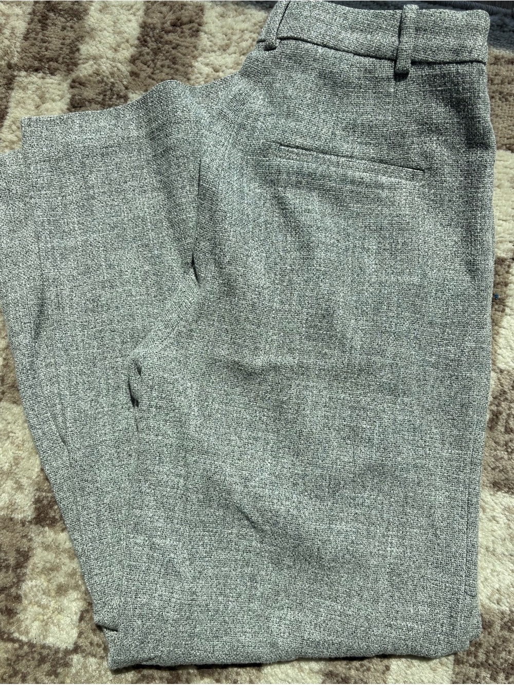 H&M Light Gray Knit Waistband Skirt
